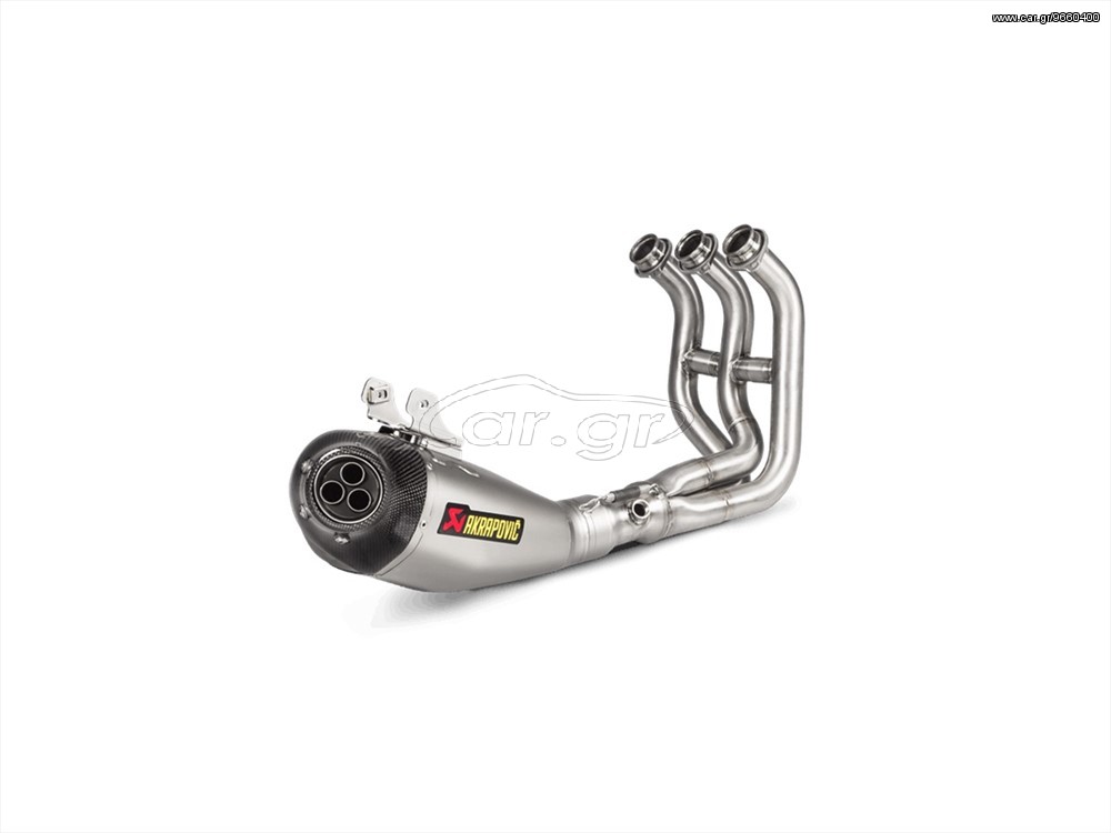 Ολόσωμη Εξάτμιση Akrapovic για Yamaha Tracer 900 (Year: 15-17)