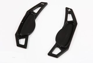 SMART FORTWO 451 F1 STEERING WHEEL PADDLES BLACK-SILVER