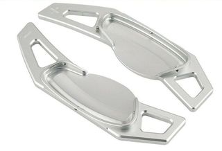 SMART FORTWO 451 F1 STEERING WHEEL PADDLES BLACK-SILVER-thumb-1