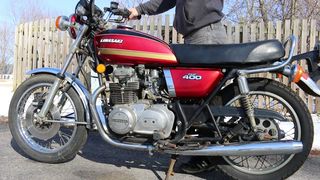 Kawasaki '74 kz 400 