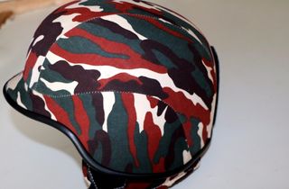 U.S.A Army helmet+Goggles 2WW brown Camouflage-thumb-8