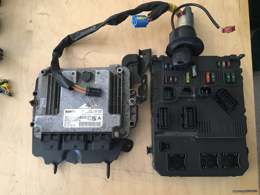 Σετ εγκεφάλου Ecu για Citroen -Peugeot diesel μηχανή 8HX
