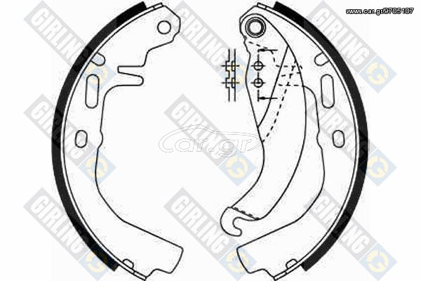 Σετ σιαγώνες OPEL Ascona C,Kadett D,stock.Autosprint system