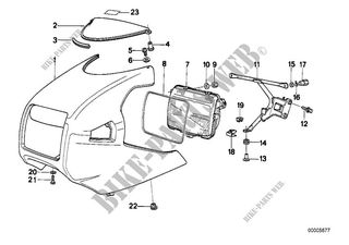 FAIRING   BMW K1 -- ΚΑΛΥΜΑ ΣΕΛΑΣ -- ΒΑΛΙΤΣΕΣ