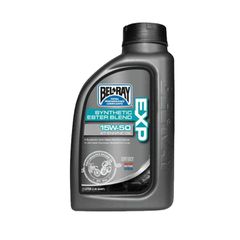 Λάδι κινητήρα μοτοσυκλέτας συνθετικό BEL RAY EXP 99130 synthetic ester 15W-50 MA2 1L99130-1L