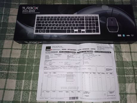 TURBO-X DWC-2000 (Ενσύρματο χωρίς ποντίκι)