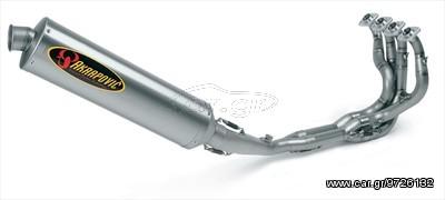 Ολόσωμη Εξάτμιση Akrapovic για Kawasaki Ninja ZX-6R/RR (Year: 03-04)