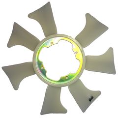 Φτερωτή NISSAN D22 '98-'01 TD25, TD25TI 450mm (ΒΙΔΑ-ΒΙΔΑ 143mm) (7 ΦΥΛΛΑ), 15.05.2400.90, 1505240090, 2106003J00, 21060-03J00