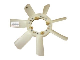 Φτερωτή TOYOTA HILUX LN145,150,165,170 '97-'01 2L/2LT 420mm (7 ΦΥΛΛΑ), 1636154111, 16361-54070, 1636154070, 16361-54111