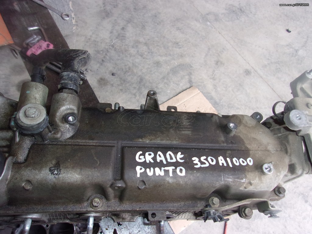 FIAT GRANDE PUNTO 1.4 κωδ.350A1000 '05-'12  Καπάκια Μηχανής (Κεφαλάρια)