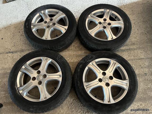 TOYOTA YARIS ΖΑΝΤΟΛΑΣΤΙΧΑ 175/65R15 dot2022 ΜΕ ΤΑ ΜΠΟΥΛΟΝΙΑ ΤΟΥΣ