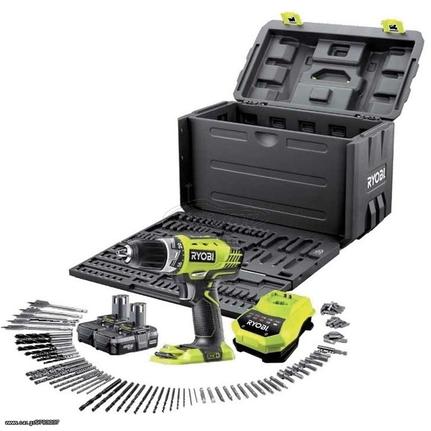 Ryobi RID18CDI Σετ Κρουστικό Παλμικό Mε Εργαλειοθήκη (010814)+ΔΩΡΟ ΨΕΚΑΣΤΗΡΑΣ ΧΕΙΡΟΣ NAKAYAMA (ΕΩΣ 6 ΑΤΟΚΕΣ ή 60 ΔΟΣΕΙΣ)