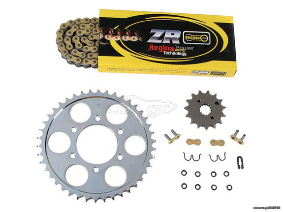 ΑΛΥΣΙΔΑ ΓΡΑΝΑΖΙΑ ΣΕΤ YAMAHA YZF-R6 2003-2005 REGINA ΧΡΥΣΗ (ΜΕΤΑΤΡΟΠΗ 530)
