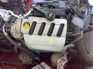 Renault Clio 1400cc/98bhp