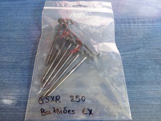 SUZUKI GSX-R 250 Βαλβίδες Εξαγωγής Γνήσιες (ΕΧ) Το  Τεμάχιο 