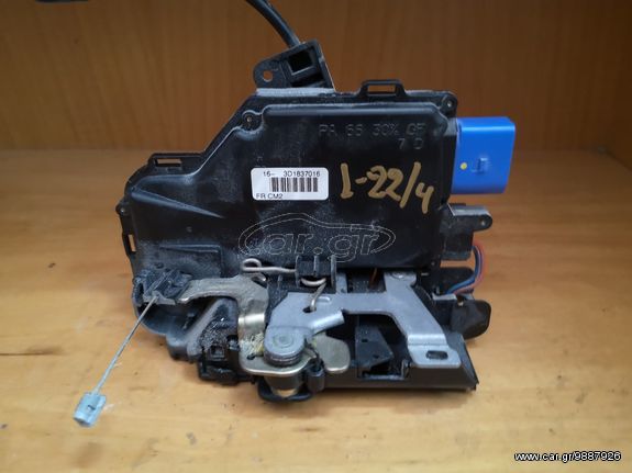 VW GOLF 2004-2008,SCIROCCO 2008-2014,TOURAN 2003-2015,TOUAREG 2003-2010,ΚΛΕΙΔΑΡΙΑ(9 PIN) ΕΜΠΡΟΣ ΔΕΞΙΑΣ ΠΟΡΤΑΣ ΓΝΗΣΙΑ ΜΕΤΑΧΕΙΡΙΣΜΕΝΗ (2)