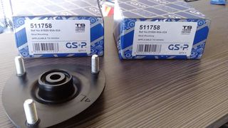 ΒΑΣΕΙΣ ΑΜΟΡΤΙΣΕΡ GSP ΜΠΡΟΣΤΙΝΕΣ (TOP MOUNTS) HONDA CIVIC ΠΛΑΙΣΙΟ (ES-EU-EV-EP-EM) 2001-2005 *ΑΝΑΡΤΗΣΕΙΣ ΜΥΡΩΝΙΔΗΣ*