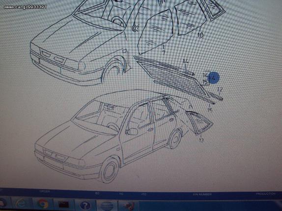 SEAT CORDOBA (ΠΑΡΜΠΡΙΖ ΠΙΣΩ ΓΝΗΣΙΟ)