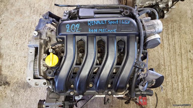 Πωλείται κινητήρας Renault Megane 1.600 Benzina K4MJ 740