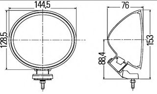 Προβολέας  1F4007893-201, 4082300157109