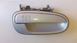 Hyundai Matrix 2001 - 2010.// ΕΞΩΤΕΡΙΚO Χερούλι ΠΟΡΤΑΣ ΠΙΣΩ ΔΕΞΙΑ 8366017000 \\ Γ Ν Η Σ Ι Α-ΚΑΛΟΜΕΤΑΧΕΙΡΙΣΜΕΝΑ-ΑΝΤΑΛΛΑΚΤΙΚΑ 