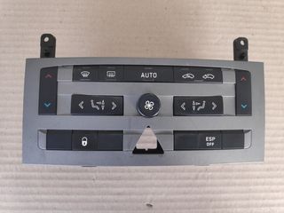 Ψηφιακοί διακόπτες-χειριστήρια διζωνικού κλιματισμού με διακόπτες ESP και κλείδωμα, Peugeot 407 2004-2010, Citroen C5 2001-2008
