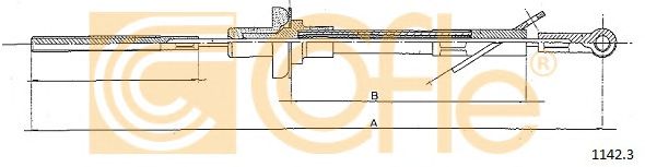 Ντίζα, μηχανισμός συμπλέκτη FIAT 128 4264454