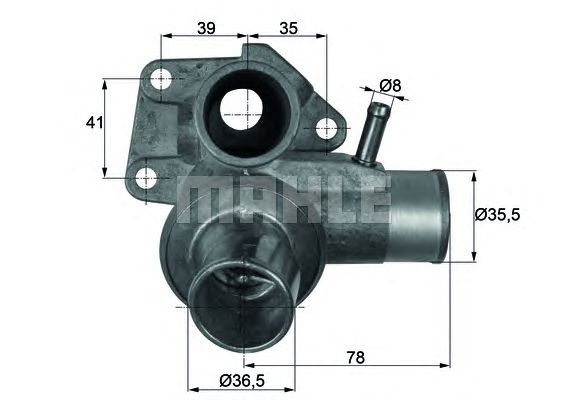 Θερμοστάτης, ψυκτικό υγρό 85C FIAT / LANCIA 5954579