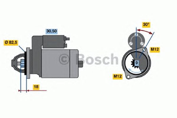 ΜΙΖΑ | ΑUDI SKODA VW | BOSCH 0986016240