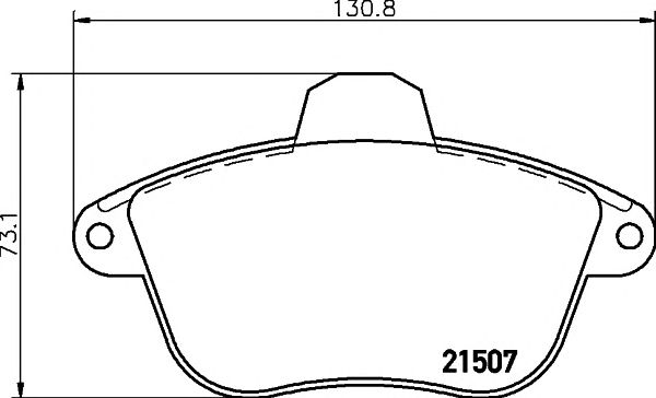 ΣΕΤ ΤΑΚΑΚΙΑ ΕΜΠΡΟΣ REMSA 401.04 | PEUGEOT 605 (6B) '89->'99 | OE: 425089-thumb-3