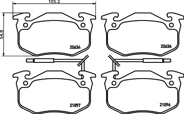 Δισκόφρενα Renault R5 Range/Clio Range/Express Range/Extra Van